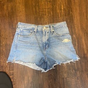 Madewell Denim Blue Women's Shorts